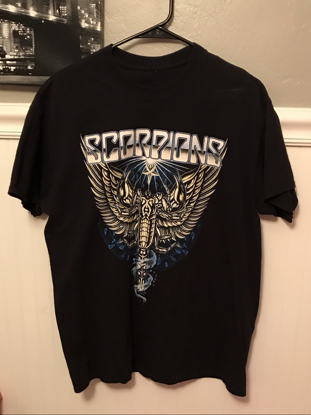 Scorpions Graphic Band Tee - Black